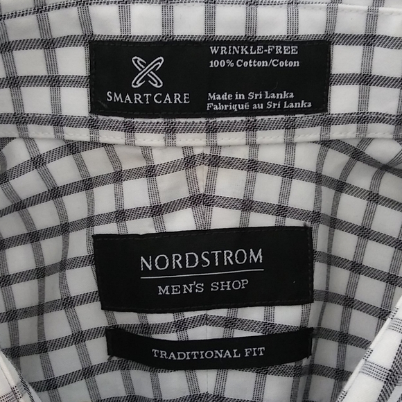 Nordstrom Smart care Plaid Button Down Shirt - Picture 2 of 10